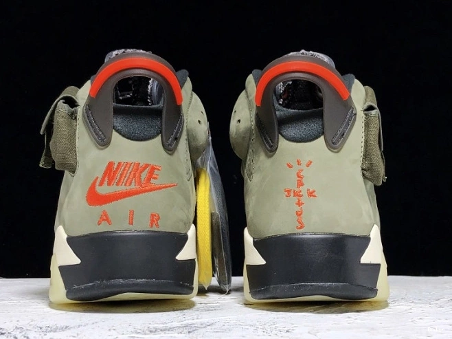 Bmlin Medium 6 Jordan Olive x Scott Air CN1084-200 Travis 0706